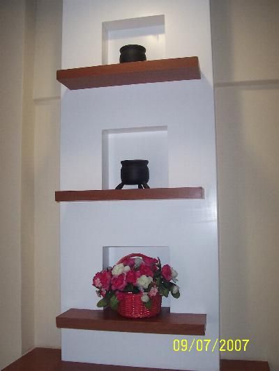 Study table and display shelf